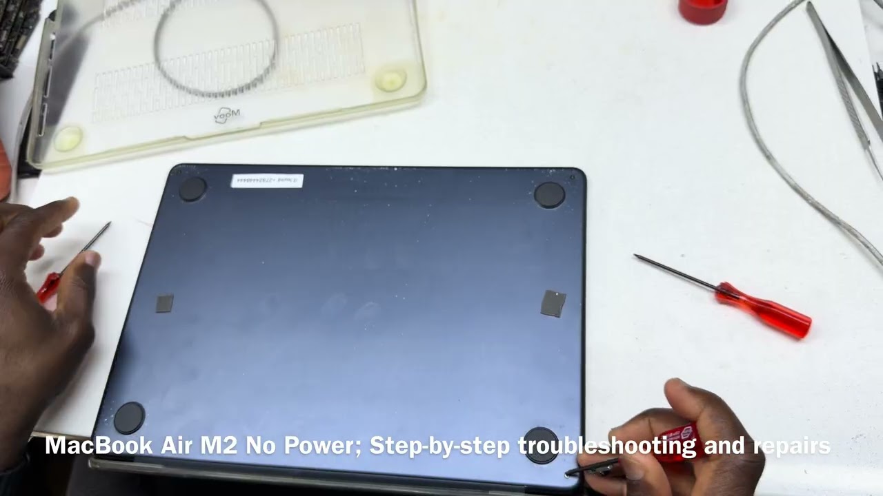 A2186 MacBook Air M2 No Power, Troubleshooting, and repairs.