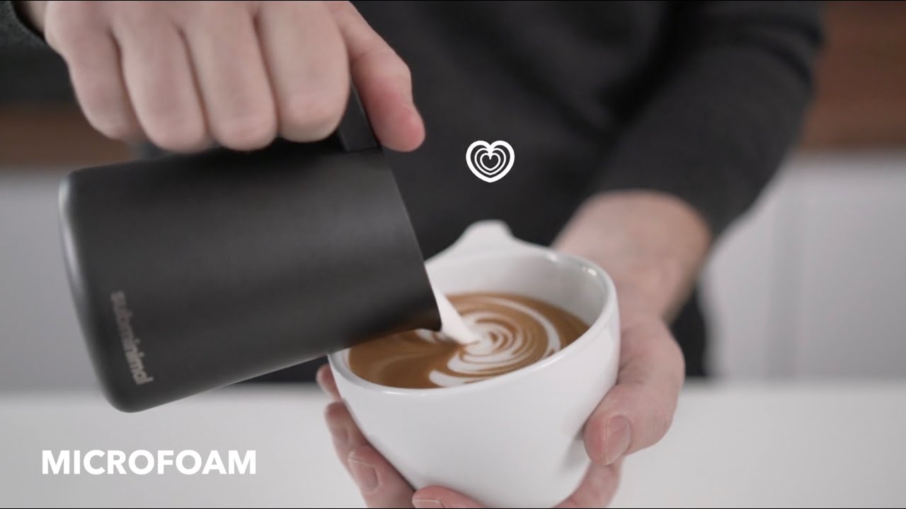 NanoFoamer makes superfine microfoam milk in 20 seconds