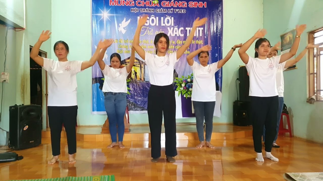 ĐỨC ÁI TÂM NGÀI, bài Múa Hội Thánh Tleo