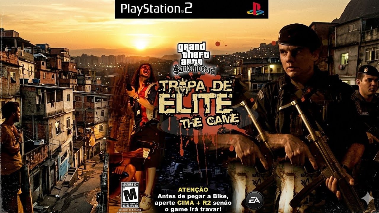 RELEMBRE O CLÁSSICO, JOGANDO GTA TROPA DE ELITE PARA PLAYSTATION 2 EM 2026 (AETHERSX2 / S24) 