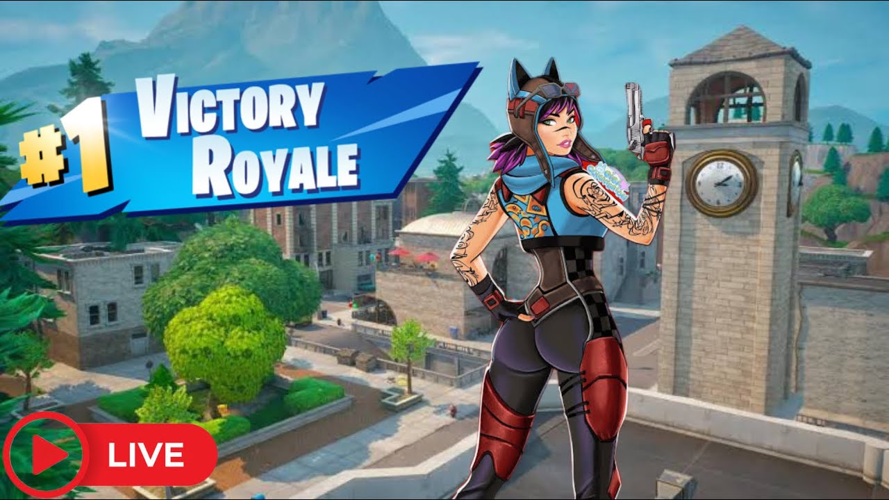 🔵Live | Zero Build OG | Fortnite Gameplay 🎮🔵
