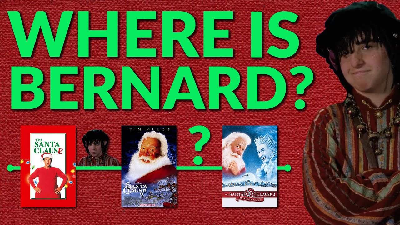 Why isn't Bernard in The Santa Clause 3?
