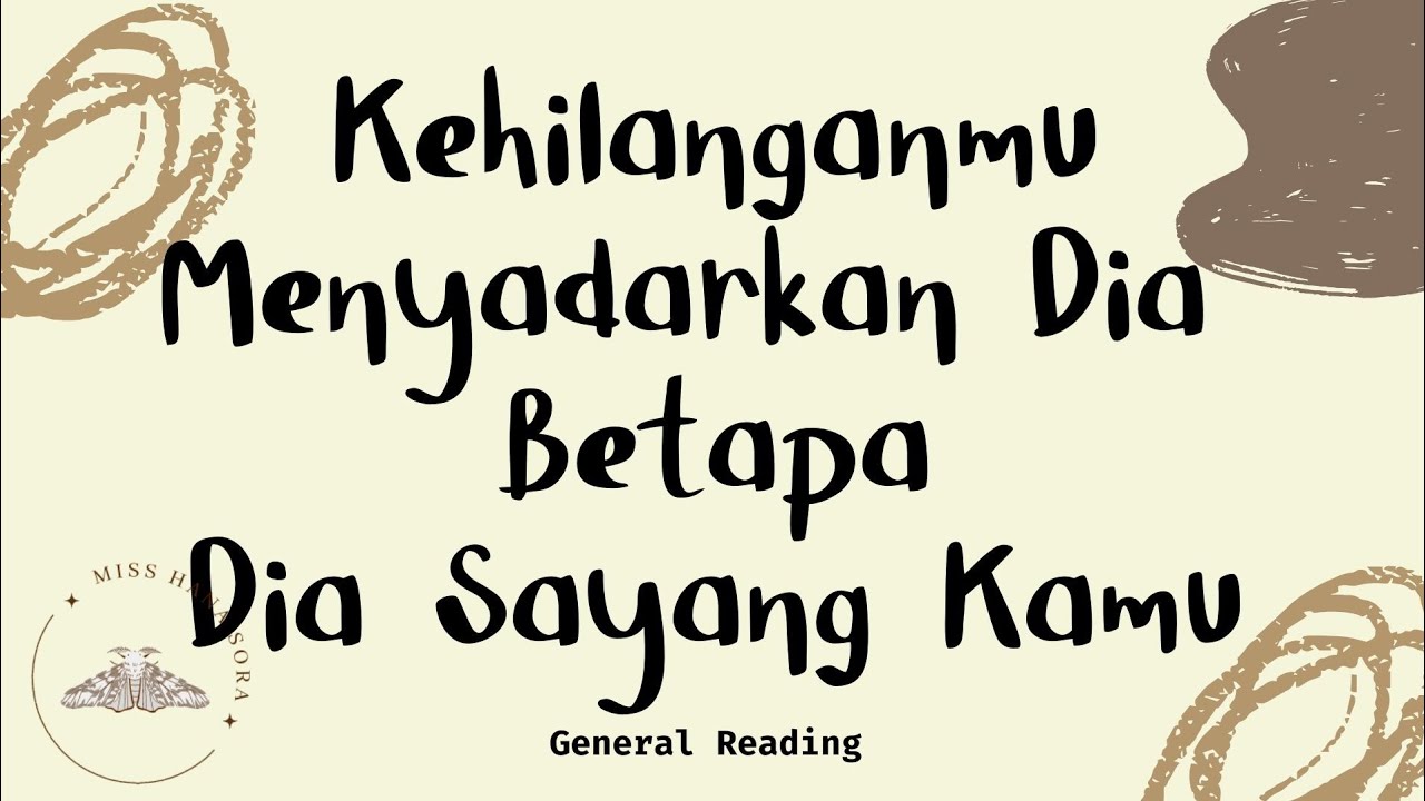 BETAPA DIA SAYANG KAMU