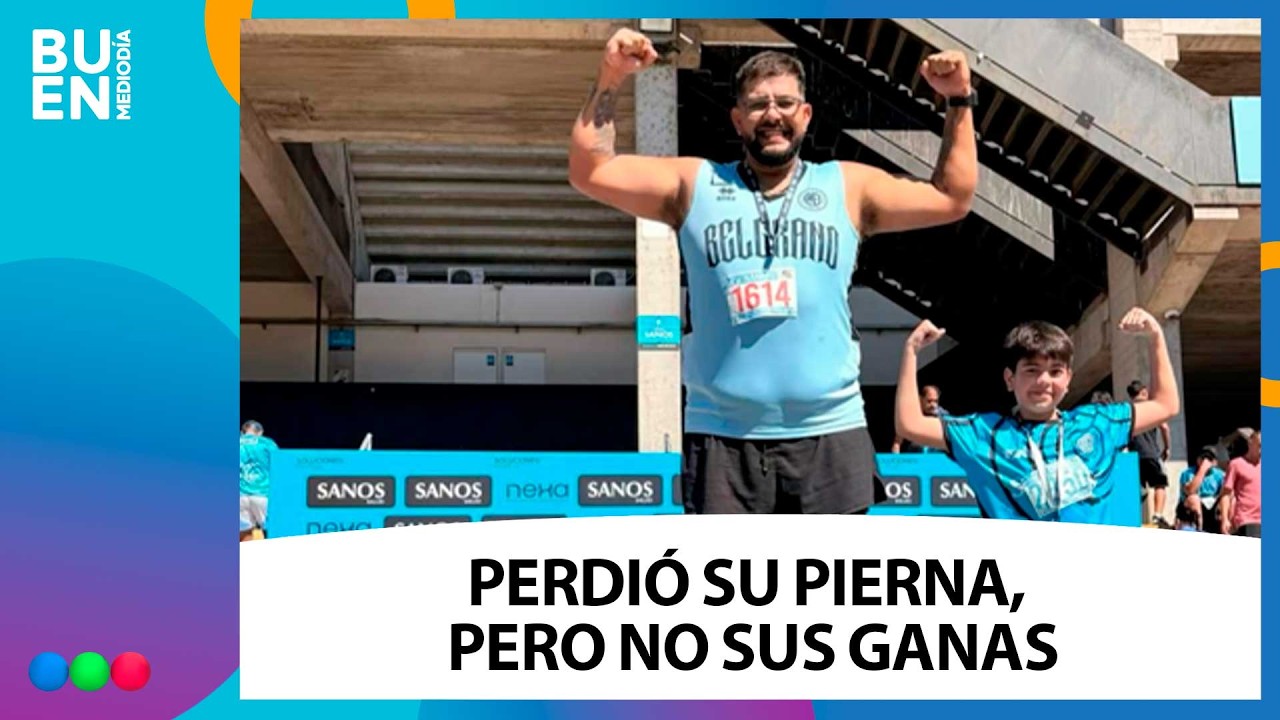 Ezequiel Luján: Volvió a caminar por el amor a su nieto