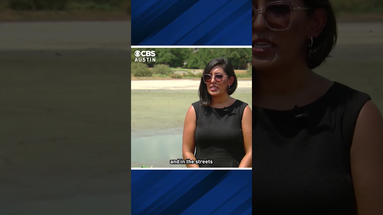 Texas woman rescues turtles from drought-stricken pond