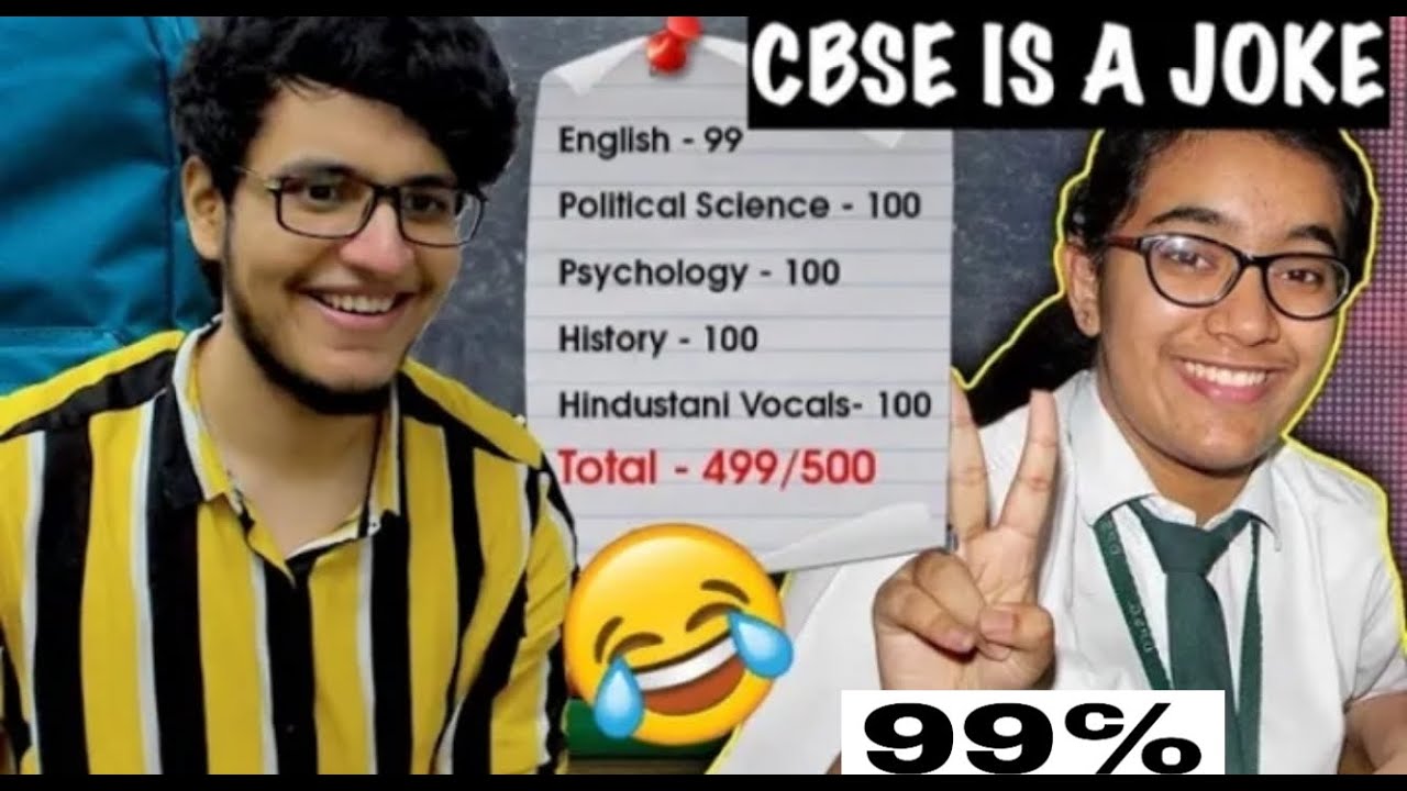 CBSE Board Result Roast || CBSE is a joke || 99.33%