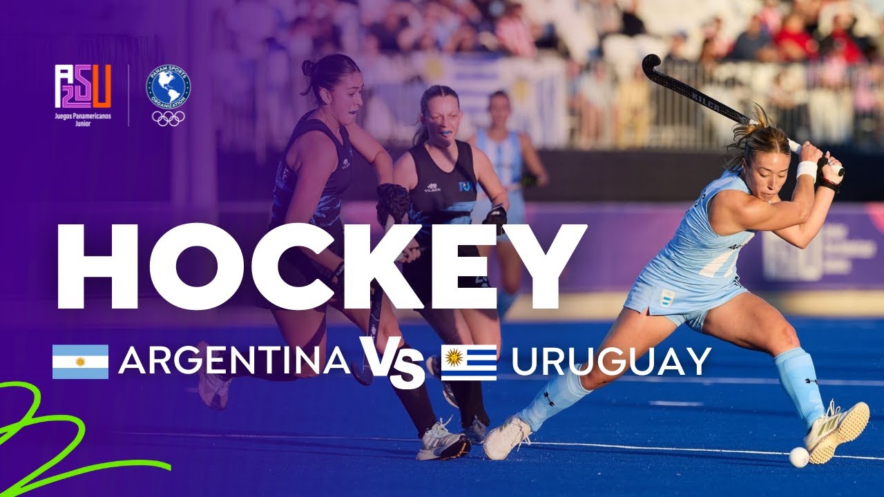 Hockey ARG vs URU - Juegos Panamericanos Junior ASU 2025