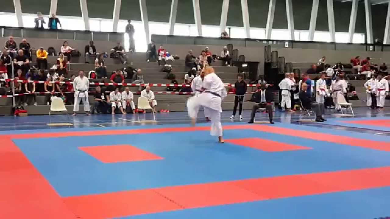 Sensei HAKAN ALPAY/6 ncı BASEL OPEN /40 YAŞ VE &Uuml;ZERİ VETERANLAR KATA FİNALİ..