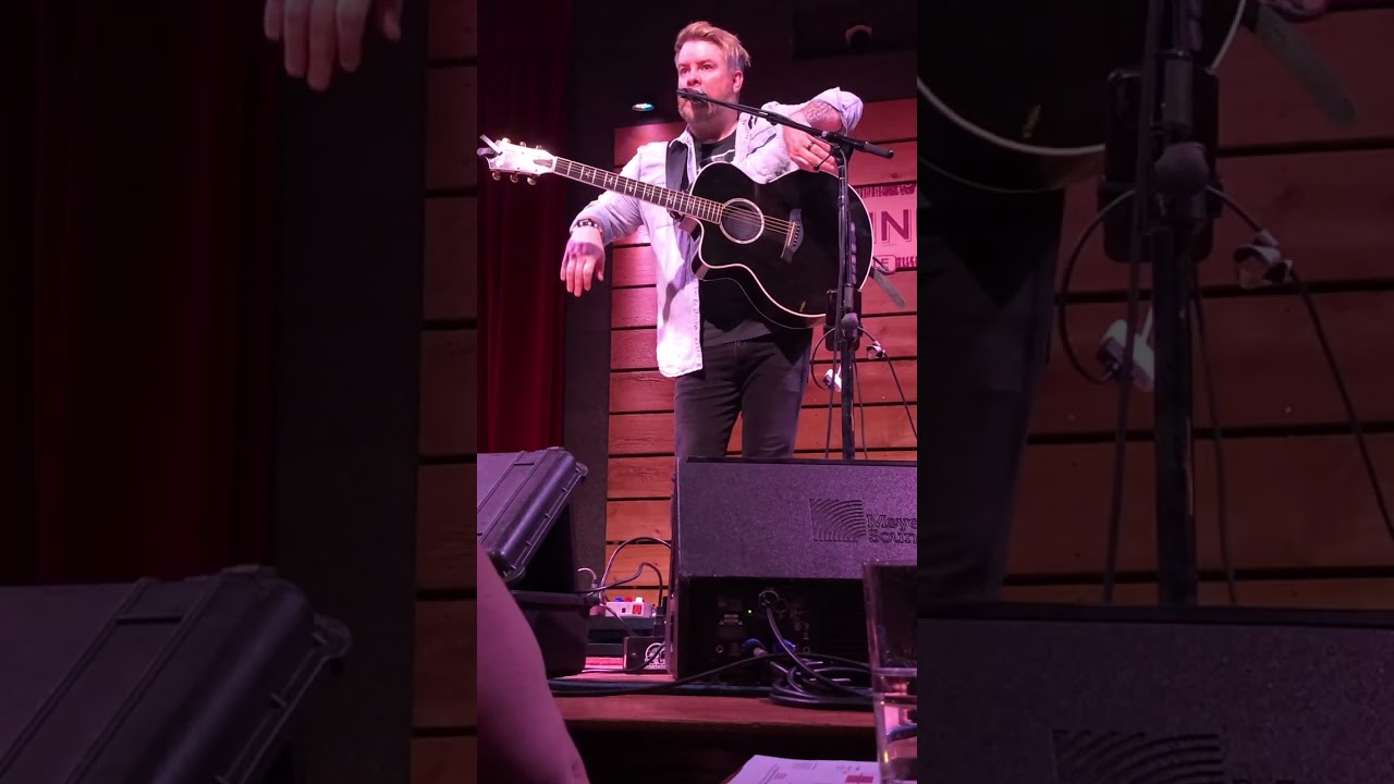 David Cook “Time Of My Life” plus banter 7/1/23 City Winery acoustic show Nashville TN