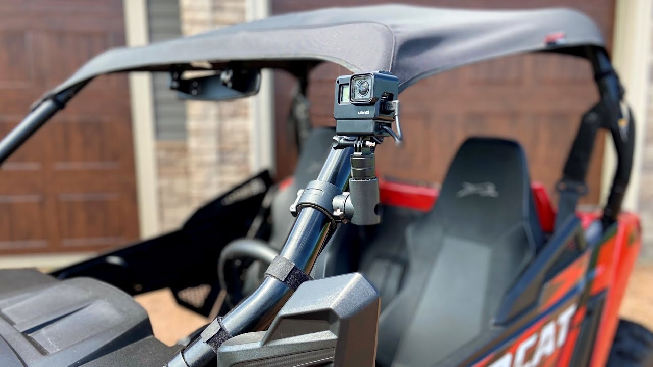 Kemimoto UTV GoPro Mount | Install and Test Review Action Camera Mount