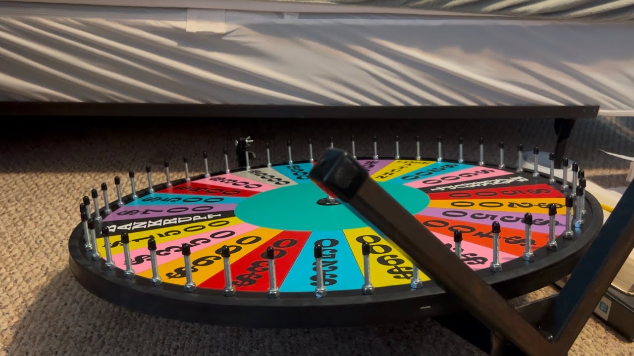 The New Wheel of Fortune Wheel
