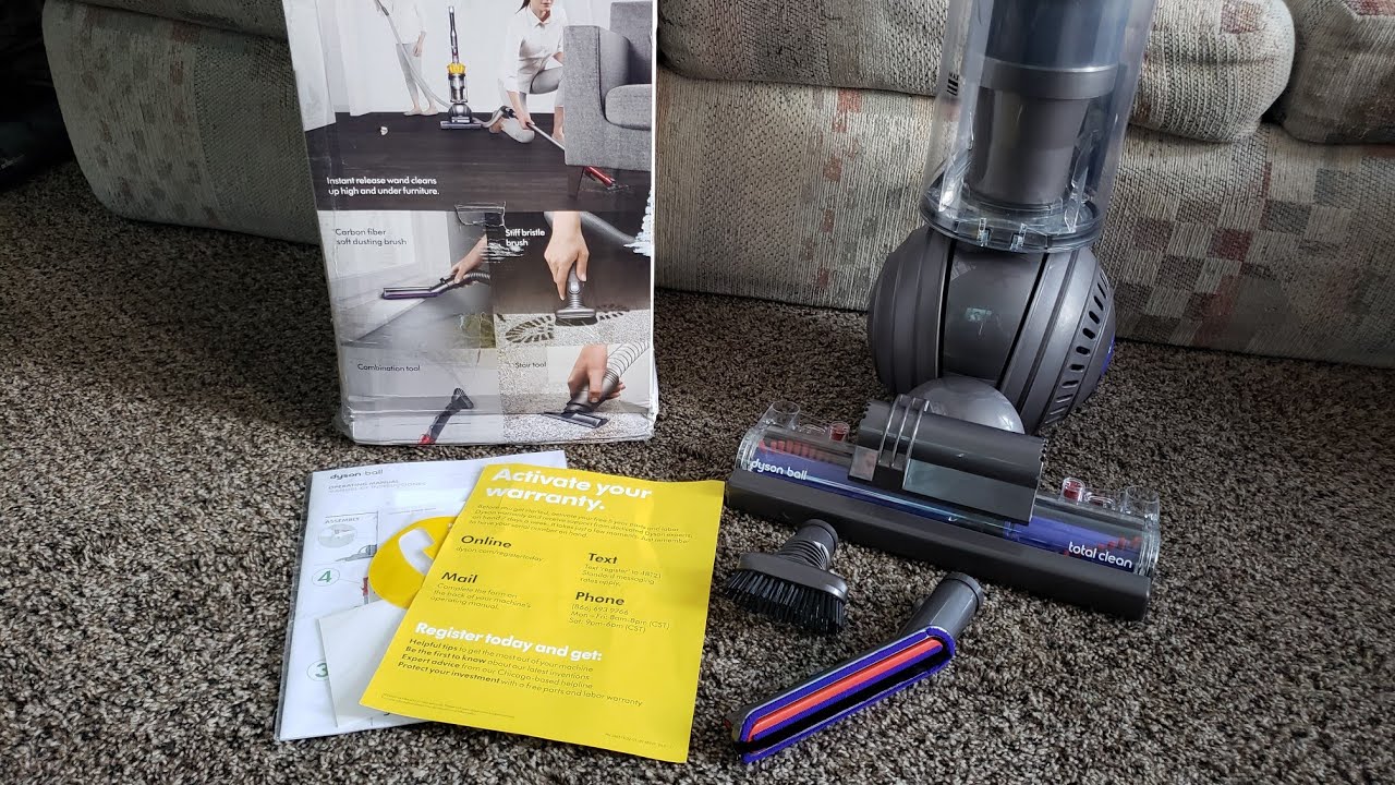 Dyson Ball Total Clean Unboxing, Assembly, & Usage Tutorial (UP13)
