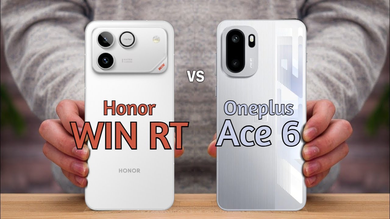 Honor Win RT vs OnePlus Ace 6 | Full Comparison 2025