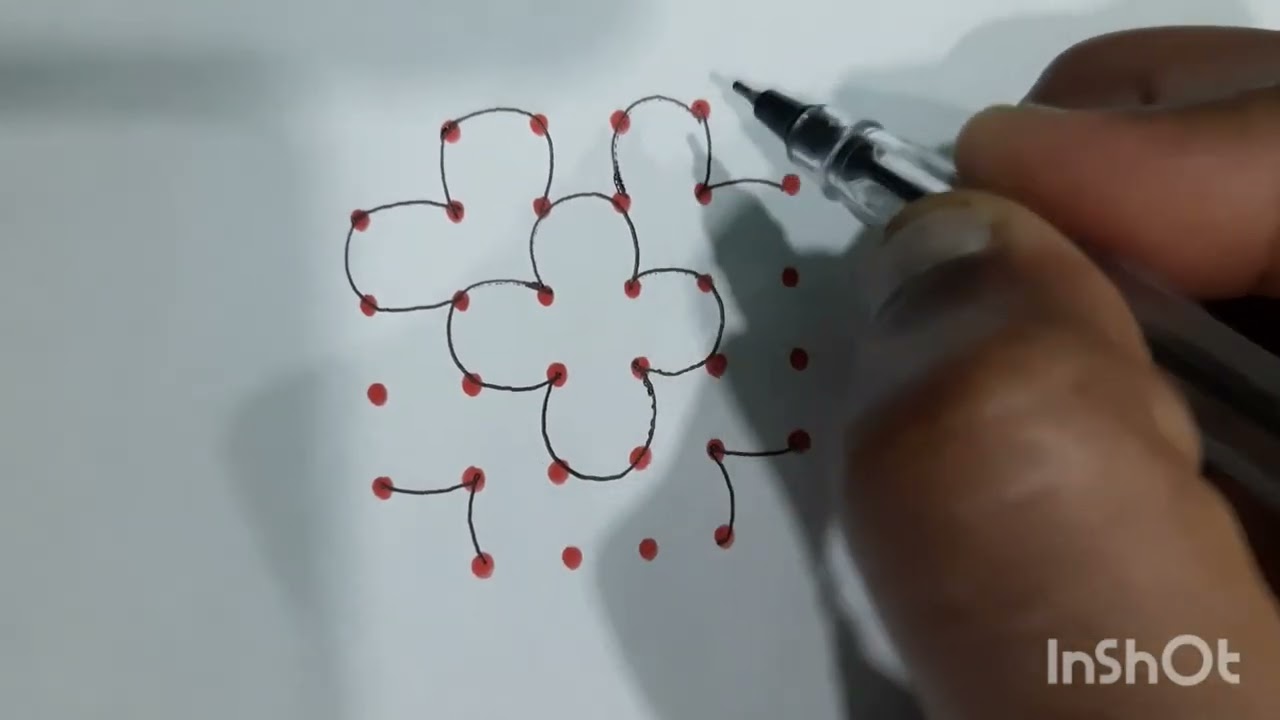 6*2 chukkala muggulu | Daily purpose rangoli desgins | kolam rangoli | kolam rangoli desgins