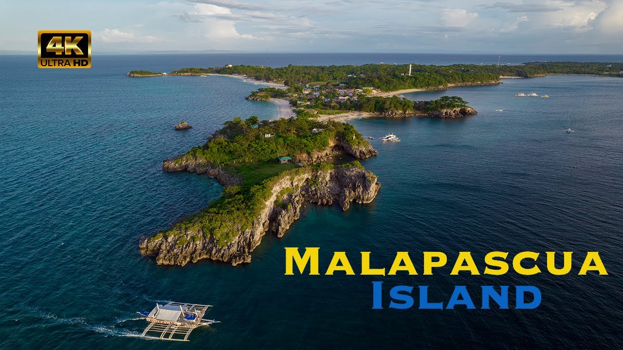 [4K] Malapascua Island Aerial | CEBU,PH | December 2021🏝