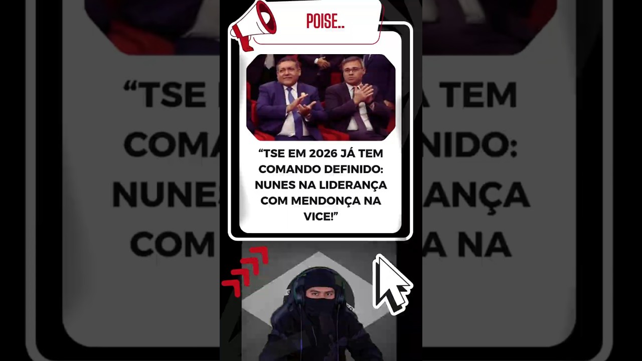 Nunes Marques será o presidente e Mendonça o vice no TSE nas Eleições 2026