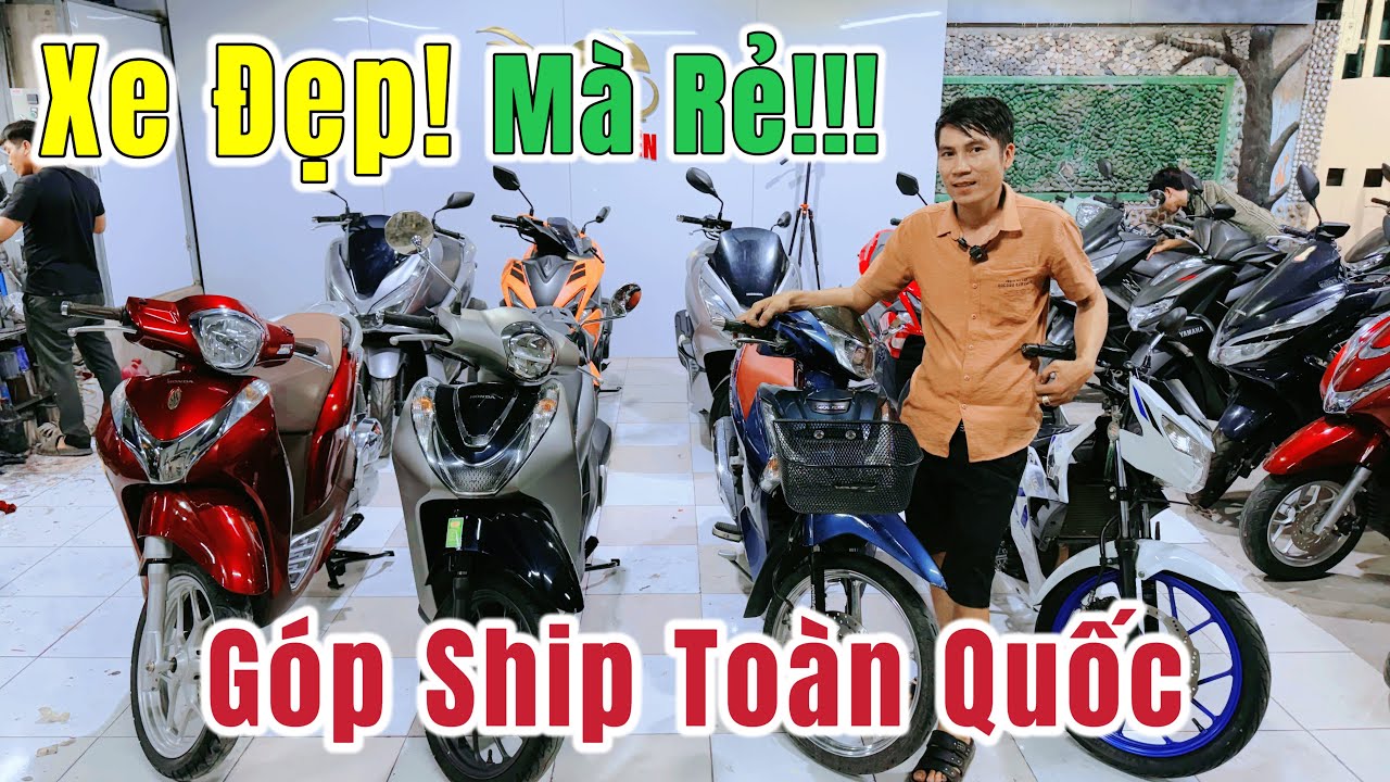 Nhiều Xe Đẹp Mà Rẻ Có Trả Góp Ship Toàn Quốc Lead, NVX, AB Nhiều Vision Siêu Đẹp Tại Phi Tiến