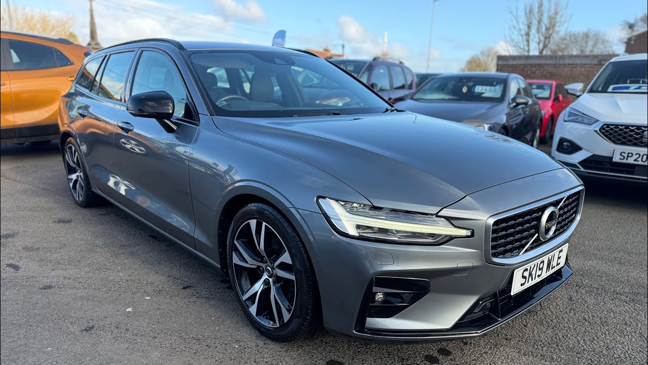 2019 19 Volvo V60 2.0 D4 R-Design Estate 5dr Diesel Manual Euro 6 (s/s) £18,799