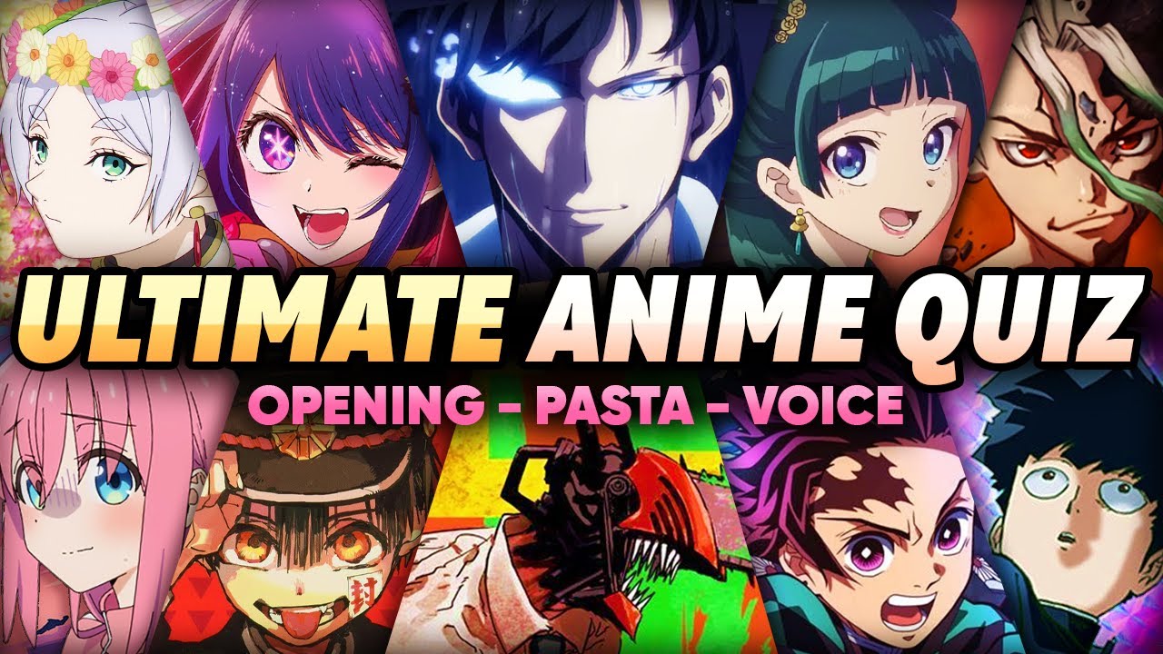ULTIMATE ANIME QUIZ | ¡Aberturas, Minecraft, Pasta, Escena aleatoria y más! 🎶🔥