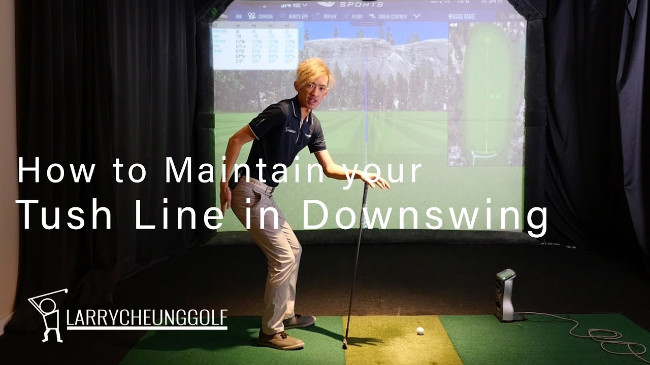 How to Maintain your Tush Line in the Downswing