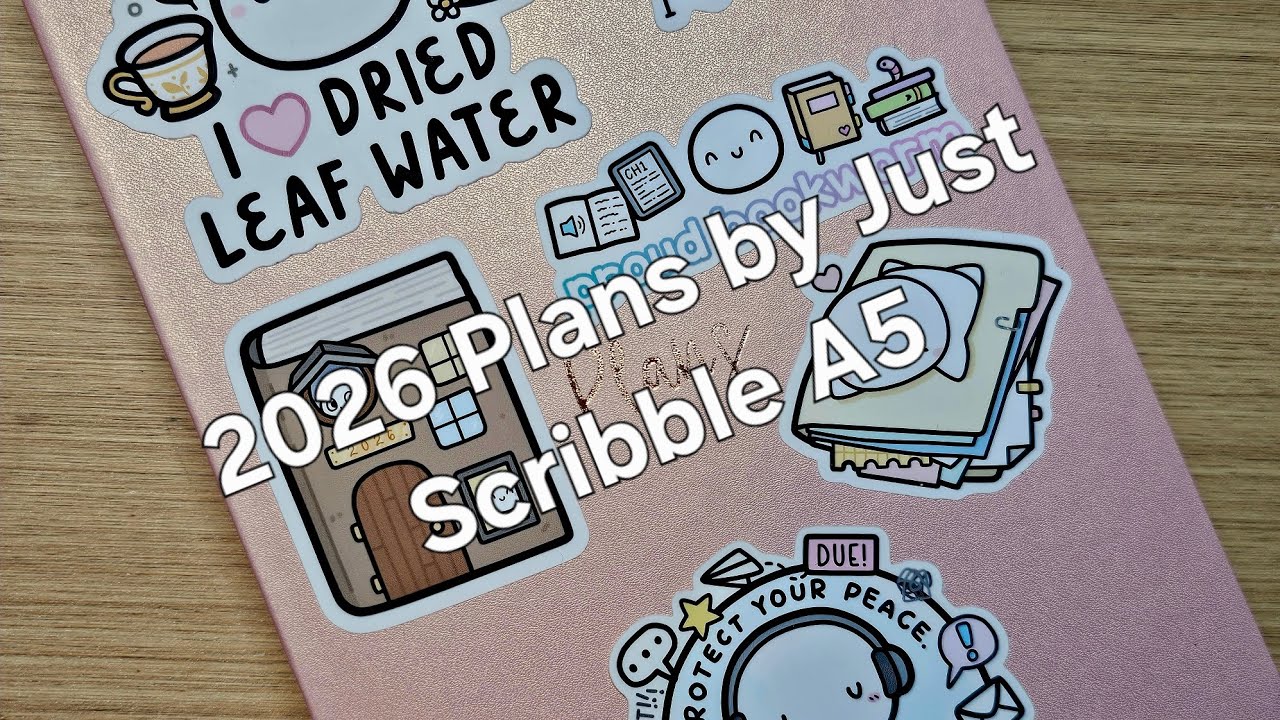 Настройка планировщика на 2026 год | Планы от Just Scribble!