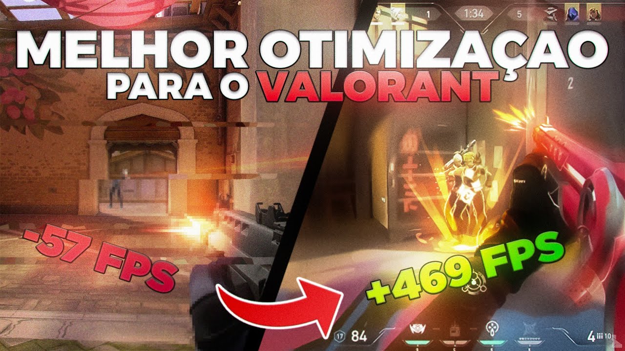 COMO AUMENTAR FPS E REDUZIR INPUTLAG NO VALORANT! (FPS BOOST COMPLETO)
