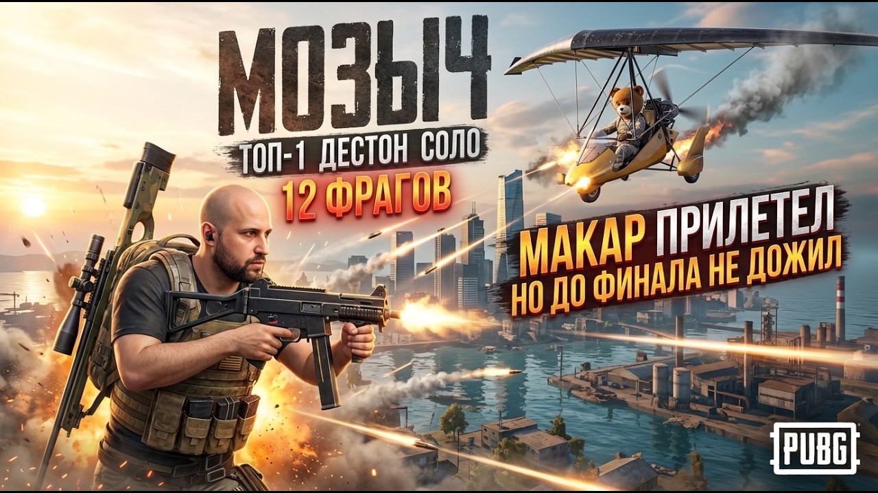 Дестон ТОП-1 СОЛО. Хочу в финале встретить MAKAPO, но его убивают раньше времени.