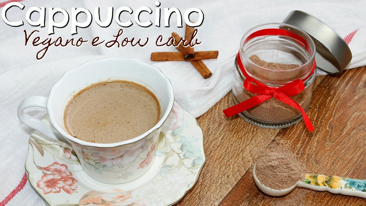Mistura para Cappuccino Vegano e Low Carb  | Menu de Nutri