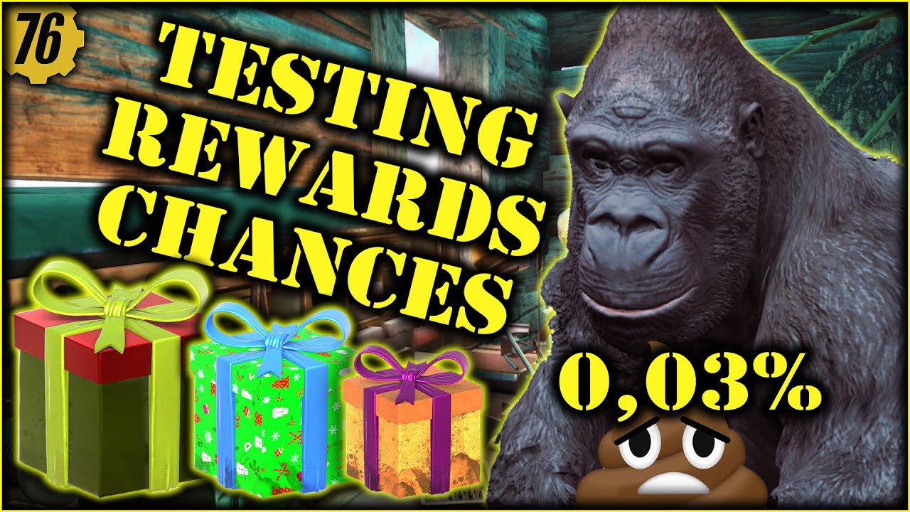 ☃️Fallout 76 - RNG Stress Test or Let's Open 3000 Holiday Gifts.