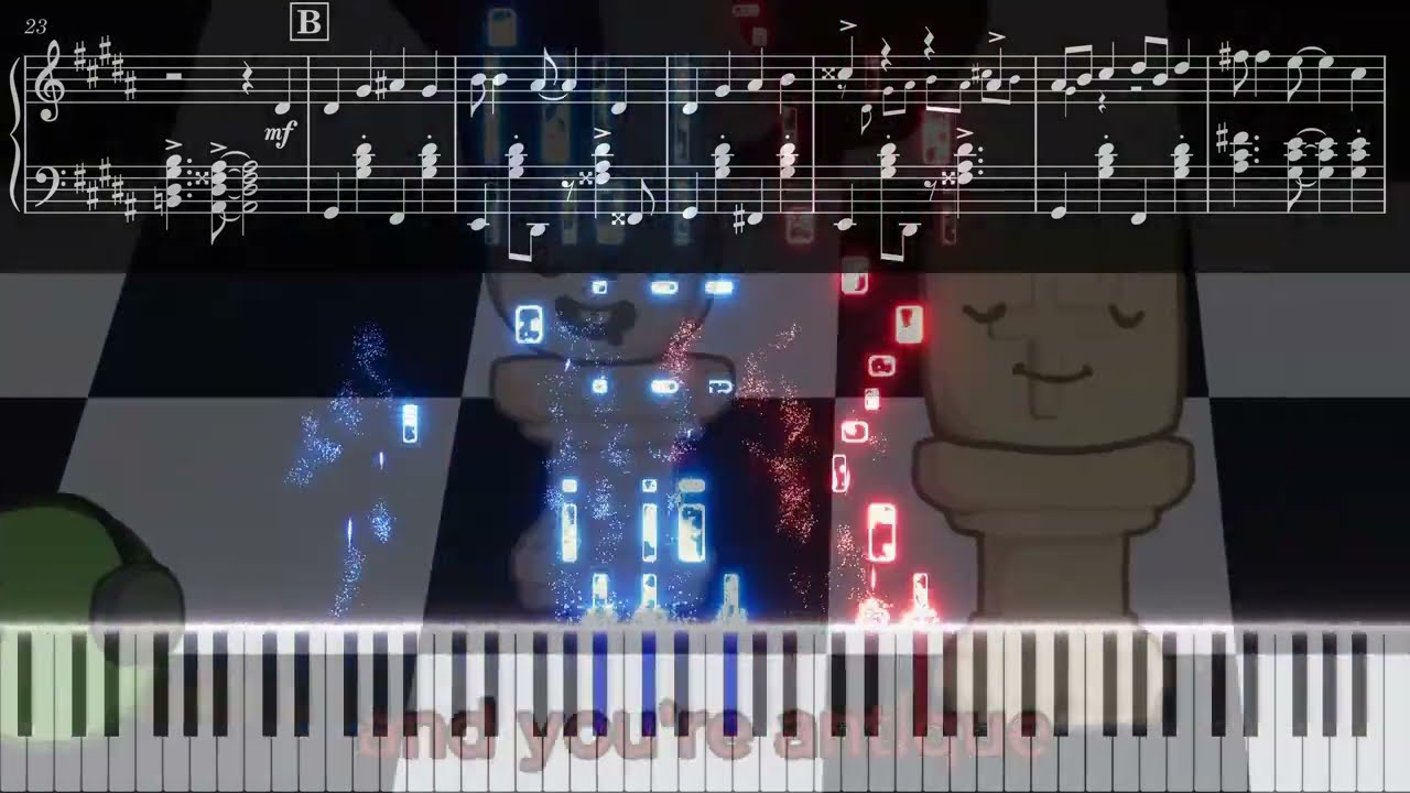I'm Sorry You're Inferior (from BFNIF 2) | Advanced Piano Arrangement