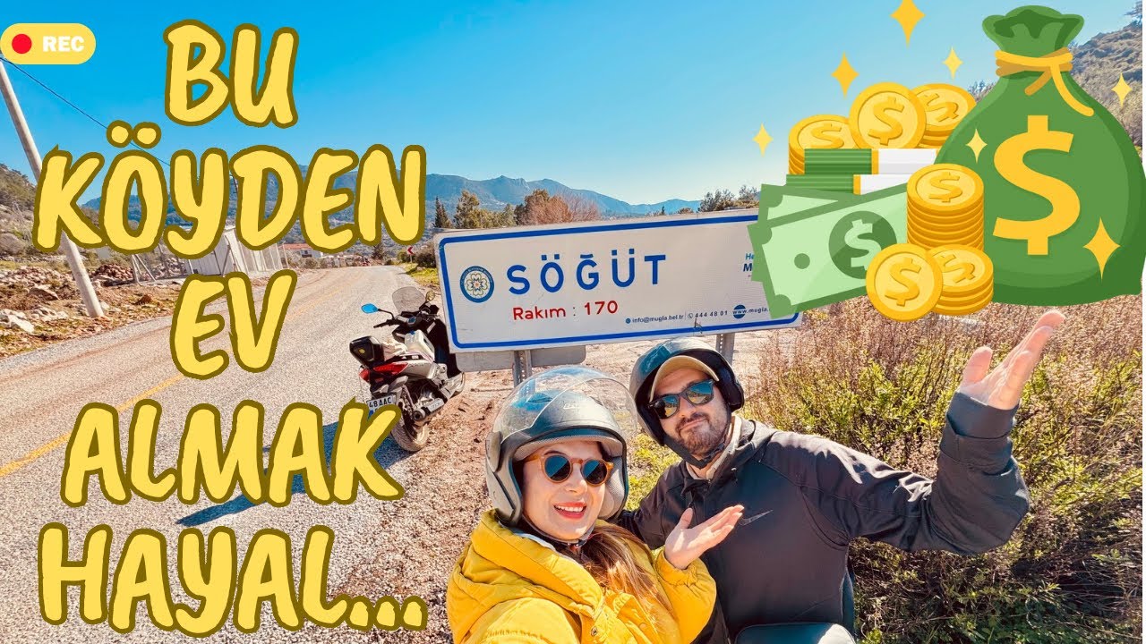SÖĞÜT KÖYÜ ! Gün batımları ve denize sıfır evleriyle ünlü köy.⁉️ SÖĞÜT VLOG PART 1 #21