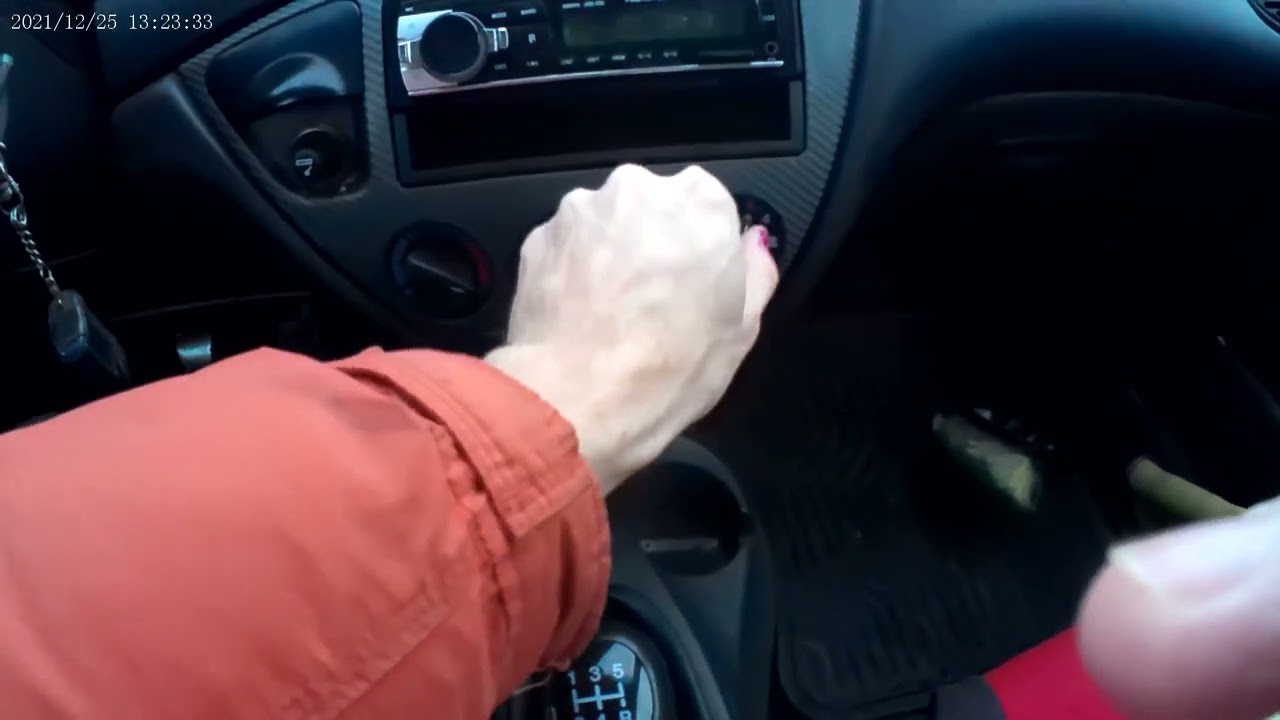 Ford Focus 1  смена тросика регулировки потока воздуха