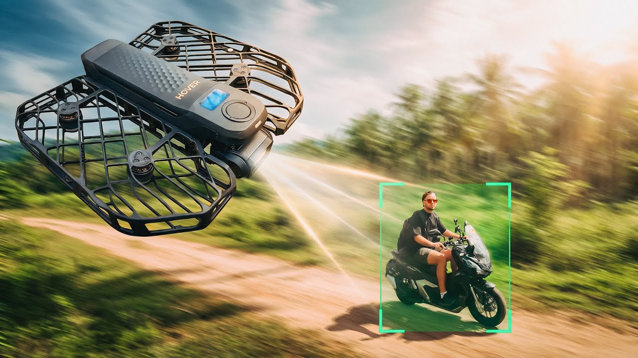 Лучший селфи дрон? FPV на автопилоте – HoverAir X1 ProMax