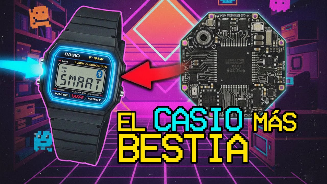 Convertí un CASIO RETRO en un SMARTWATCH INCREÍBLE | Ollee Watch