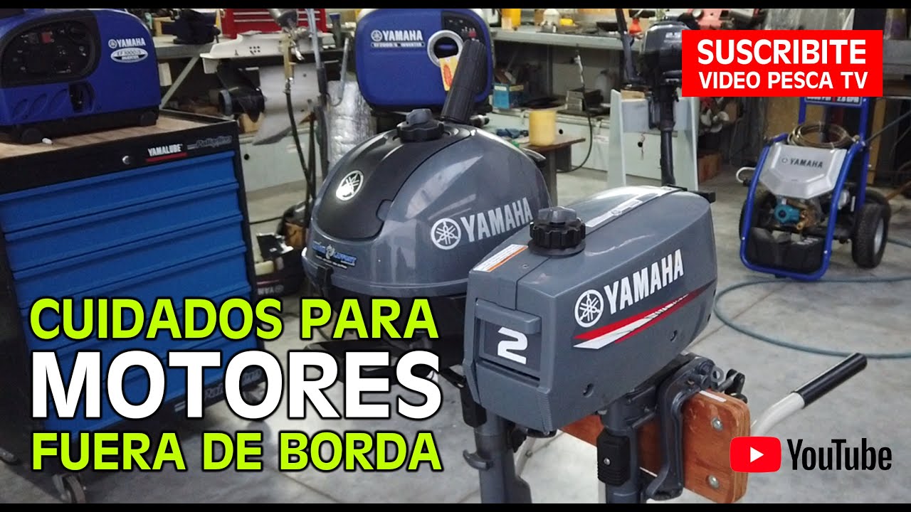 Cuidados para motores fuera de borda - Tips para pescadores