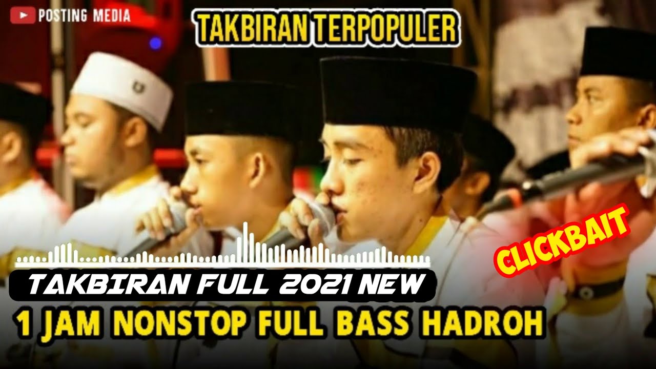 Takbiran 2023 Full Bass Hadroh Paling Populer 1 Jam Nonstop DARBUKA ANTHEM