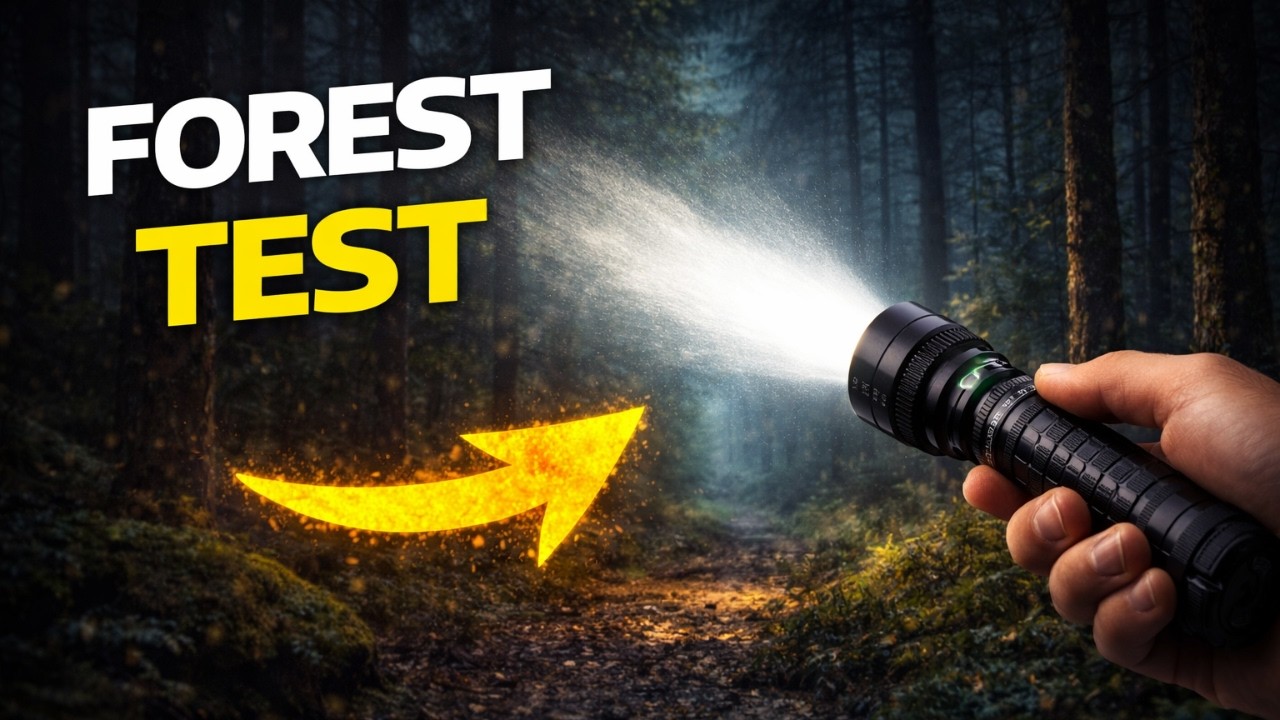 Тестируем IMALENT GR36 в тёмном лесу! 🌲🔦 | Видеоблог «За кулисами»