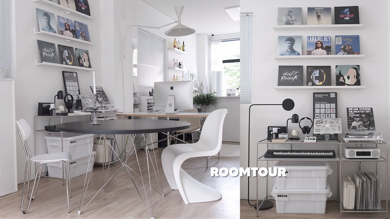 술과 음악을 좋아하는 취미부자의 작업실 룸투어 ROOM TOUR