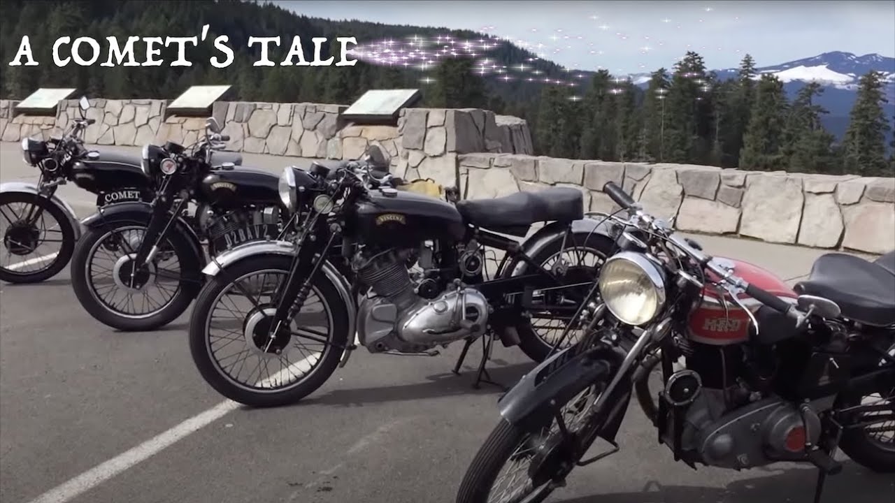 Vincent Comet's Tale - a wonderful ride on old and new Vincent motorcycles