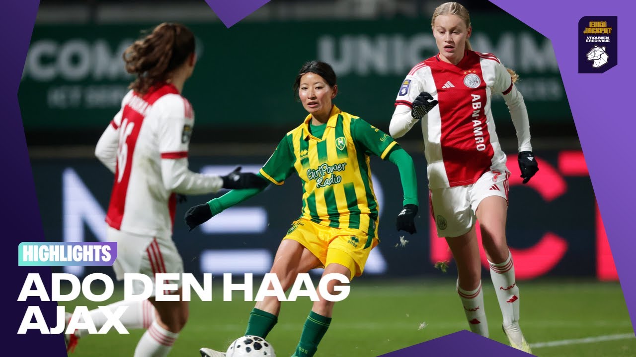 Ajax met DRIE GOALS te sterk voor ADO Den Haag 🥅 | Highlights ADO Den Haag - Ajax