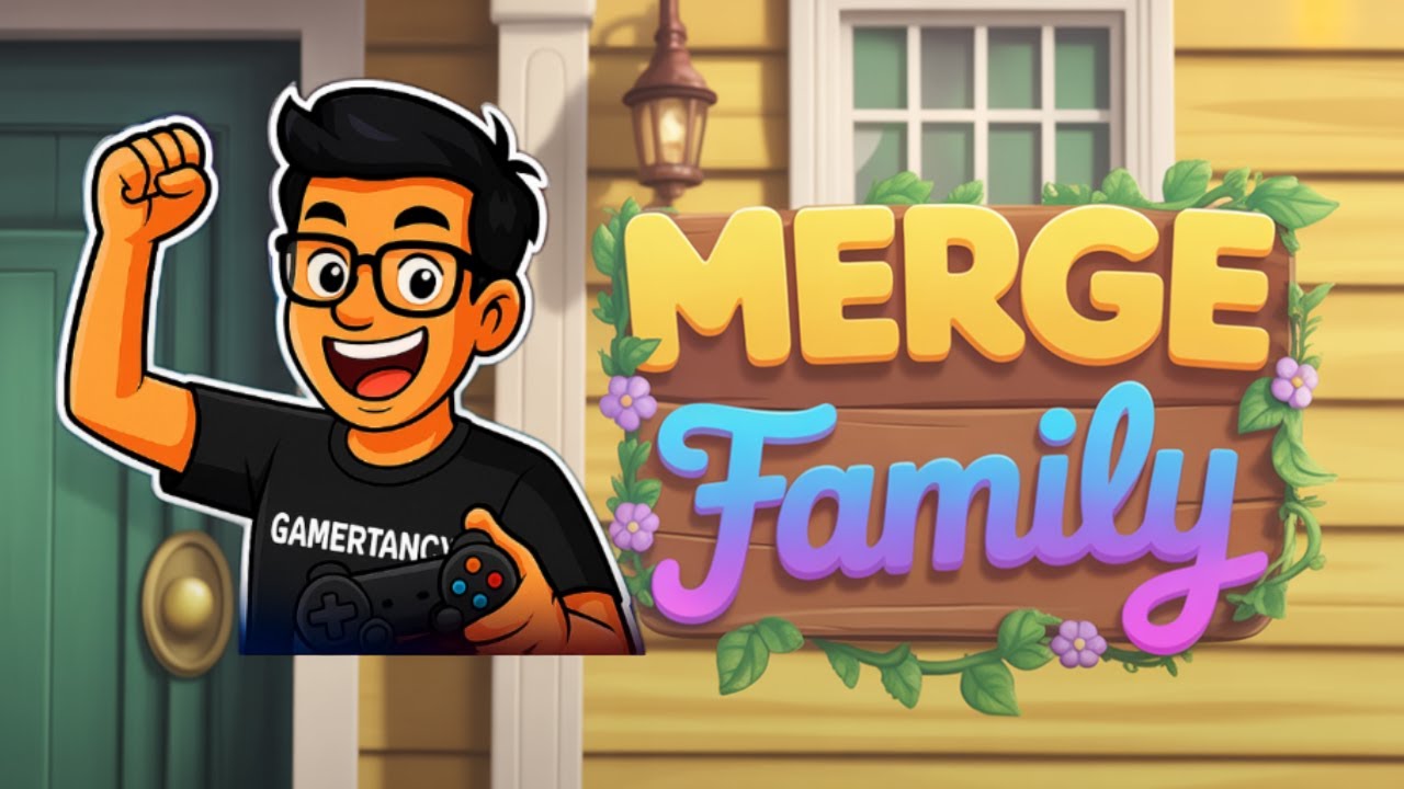 Merge Family 🏡 Fun Puzzle Play | Design, Merge and Explore ✨ 🎮