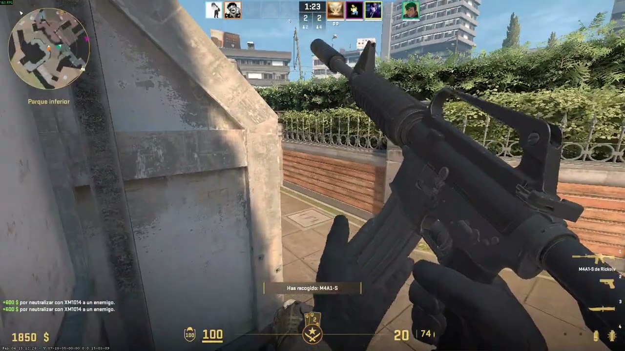 Counter Strike 2. partida de nosotros los peruchos.