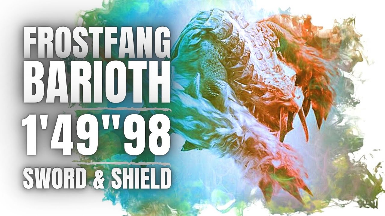 [MHWIB PC] Frostfang Barioth 1'49''98 SNS Solo