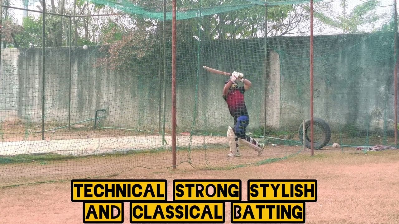 Technical strong stylish and classical batting skills _by mkcca @cricketerrrs 