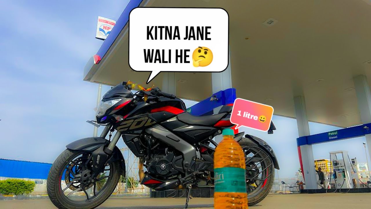 PULSAR NS200 BS7 Mileage test highway road socha nhi tha etna mileage degi 😱