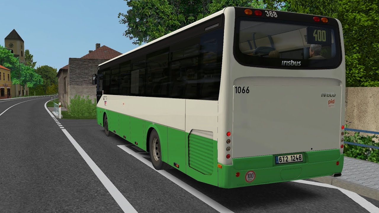 OMSI 2 | Na lince 400 z N. Boru do Prahy s kasou Synergy OCC 2/2
