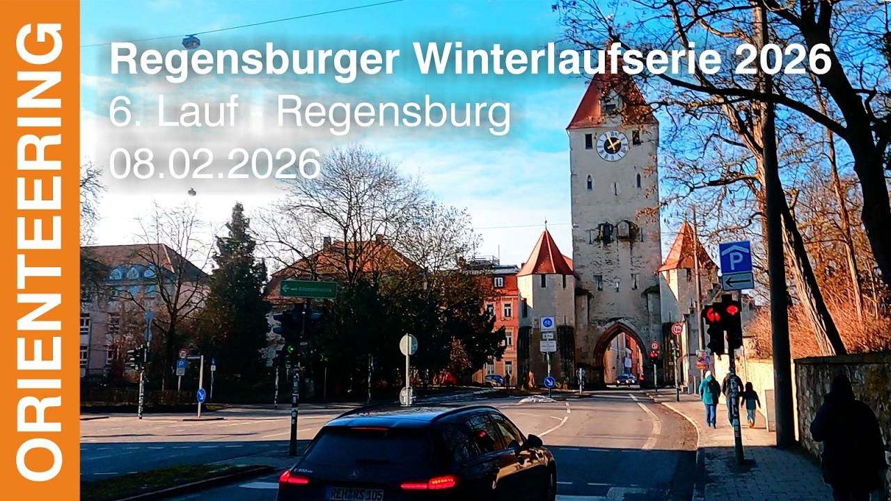 Headcam orienteering | 6. Lauf Regensburger Winterlaufserie | Regensburg
