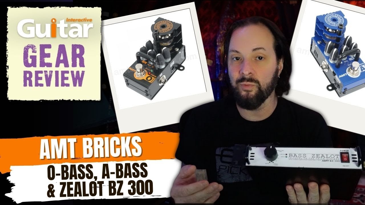 AMT BRICKS - O-BASS,  A-BASS & ZEALOT BZ 300 | Guitar Interactive | Review