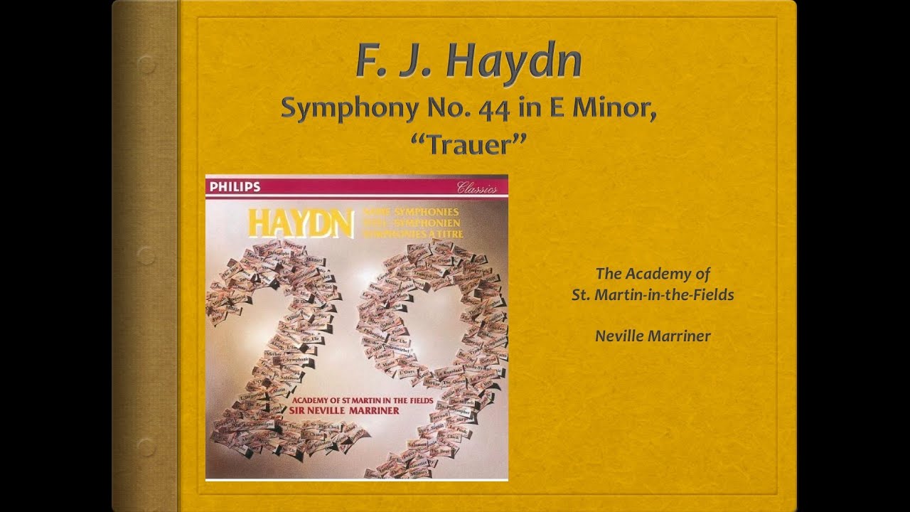 Haydn, Symphony 44, 