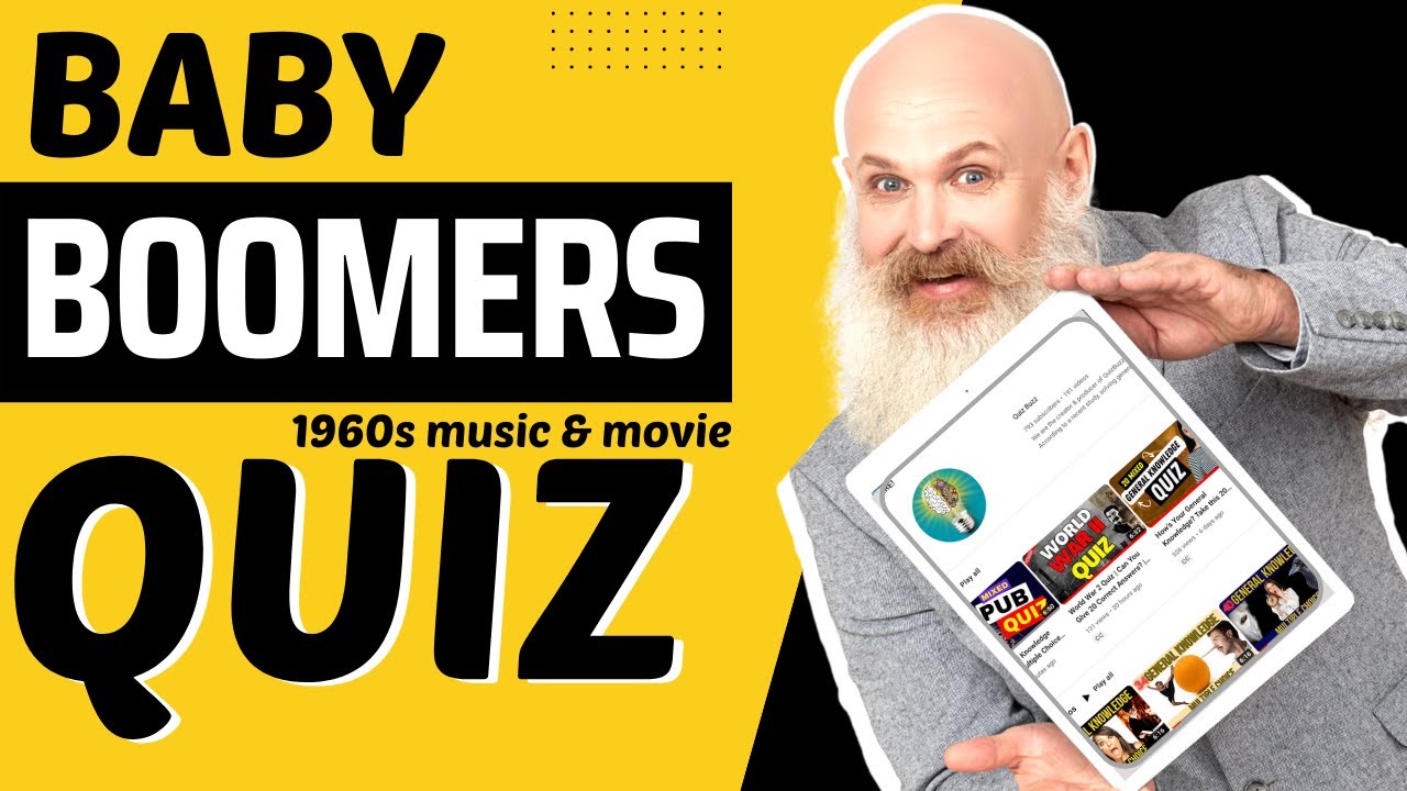 Are You a True Baby Boomer? 1960's Movie and Music Trivia Quiz